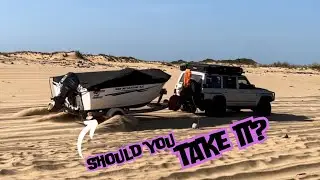Should you take your aluminium trailer to cape york?