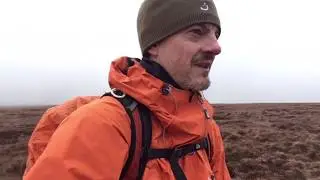 Peak District walk. Kinder down fall