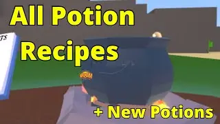 All Potion Recipes + New Potions [Wacky Wizards]