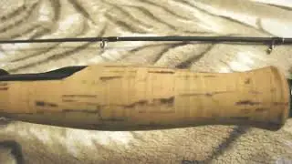 Seaknight Falcon spinning rod from AliExpress. I removed and shortened the EVA handle.