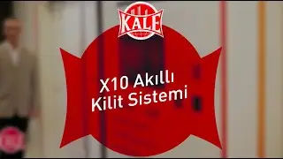 Kale Kilit'ten X10 Akıllı Kilit Sistemi