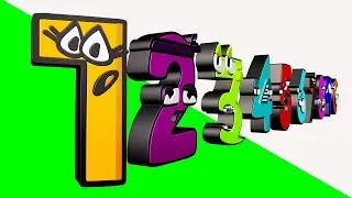 Alphabet Lore 3D But Its Number Lore