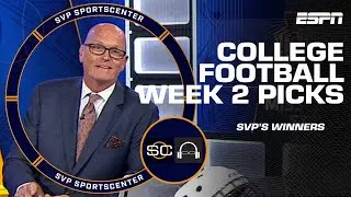 Scott Van Pelt’s Winners for College Football Week 2 🍿🏈 | SC with SVP