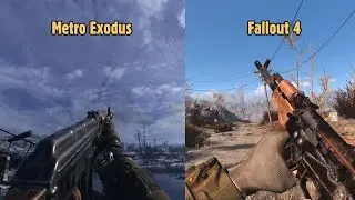 Metro Exodus vs Fallout 4 Weapon Comparison