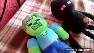 Игрушки зомби и эндермен