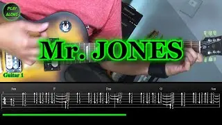 ✅ Counting Crows - Mr Jones ✅ Electric Guitar Cover | Guitar Tutorial.
