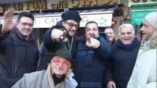 Fiorello saluta il Web e i fan dell' Edicola Fiore col Salutatore dei Vip