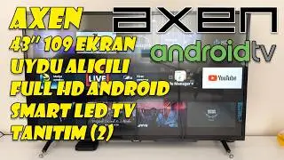 AXEN TV | 43'' 109 cm Full HD Android Smart LED TV with Satellite Receiver Review 2