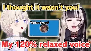 Raden’s Off-Mode Voice Is Too Cute Banchou Can’t Recognize Her[Hololive/EngSub/JpSub]