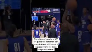 Bronny no llegará a la NBA por ser hijo de Lebron