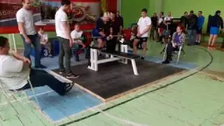 Жим лёжа, экипа,  Кузнецова Юлия 145@67.5