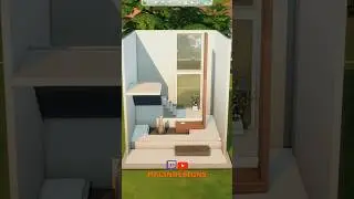 #eapartner | Platform staircase ideas | The Sims 4 ASMR speedbuild No cc #thesims4 #sims4 #shorts