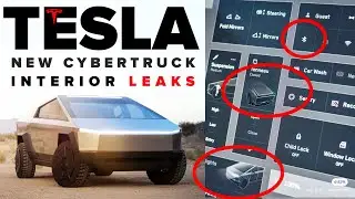 Cybertruck Owner Leaks Interior & UI Before Tesla’s Launch Event