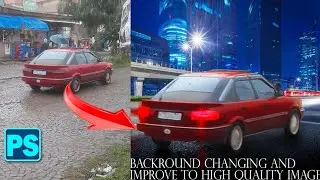 Background changing image with Photoshop to beginner