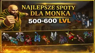 Tibia | Tier List of Monk hunting places for level 500-600