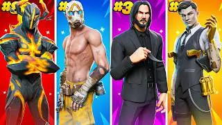 24 *TRYHARD* Male Skins In Fortnite..