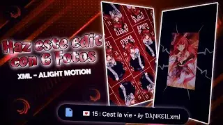 💌15 ⁞ Cest la vie - PRESET XML in description // Alight Motion