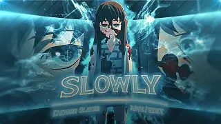 「Let Me Down Slowly 🌙」Muichiro Tokito - Demon Slayer「AMV/EDIT」(+Project-File)