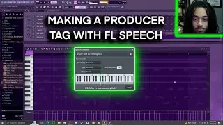 How To Make A Producer Tag With FL Speech (FRUITY LOOPS)