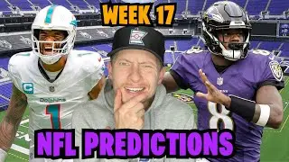 My Week 17 NFL Predictions!