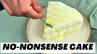 I am on a diet, so I baked this flourless sugar-free cake and I love it!