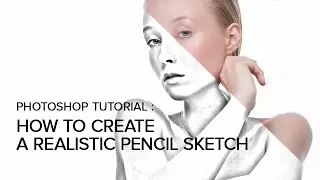 Photoshop Tutorial | How to create pencil sketch effect