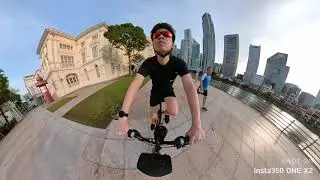 Insta360 One X2: Cycling from The Esplanade to Henderson Hawker Centre