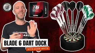 WINMAU BLADE 6 DART DOCK REVIEW WITH ADAM WHITE