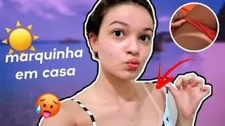 MARQUINHA EM CASA com ÁGUA e SAL *deu ruim*