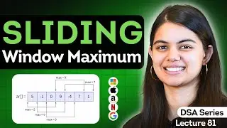 L81. Sliding Window Maximum | Queue