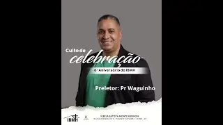 CULTO ONLINE | 29/04/2023 | 19:00 CULTO DO 6º ANIVERSÁRIO