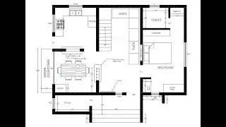 how to create floor plan in autocad2023