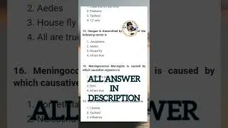 Lab Technician MCQs#6|MLT Question & Answer|