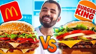 HAMBÚRGUER MAIS CARO! MCDONALD'S VS BURGER KING