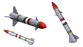 Cad modeling of missile in solidworks 🚀🚀🚀