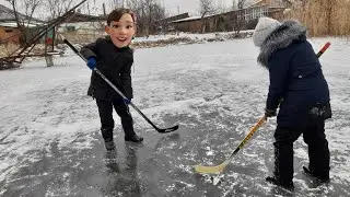 24 Часа Играем в ХОККЕЙ 🏒 | 24 hours playing hockey ⛸