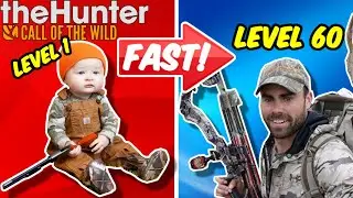 Level Up FASTER in 3 Minutes - TheHunter: Call of the Wild