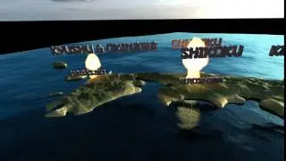 Japan 3D map