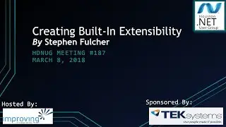 March 2018 HDNUG Meeting