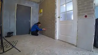 Необычная и Недорогая Отделка Стен в Прихожей