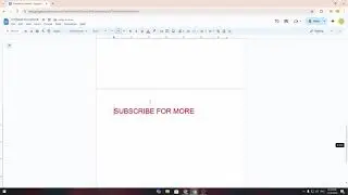 How to add page in between pages | Google Docs