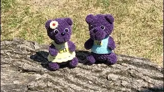 КАК СВЯЗАТЬ МИНИ ОДЕЖДУ ДЛЯ МИНИ ИГРУШЕК..КОФТОЧКА ..САРАФАНЧИК..