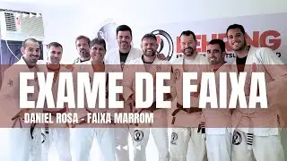 Exame de Faixa - Daniel Rosa - Marrom