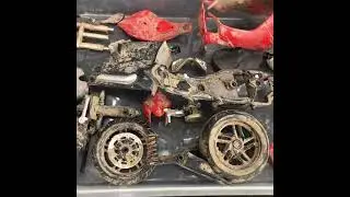 Restoration of an old Ducati 1199 Panigale motorcycle  model   Restore a small Ducati  motorcycle720