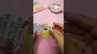 DIY teddy bear bookmark🧸 #diy #asmr #scrapbooking #shorts #bookmark
