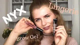 NYX Lip Lingerie & Brow Gel UNBOXING!!!