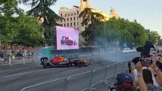 Red Bull Showrun Madrid | Checo Perez | RB7 RB8