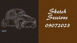 Sketch Sessions 09072023 60's VW Bug