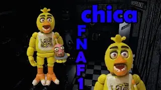 как слепить Чику из пластилина FNAF1/UCN/FNAF HELP WANTED (REMAKE) Bonnie from clay