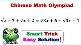 Smart Method: Solving Without Squaring First | Math Olympiad